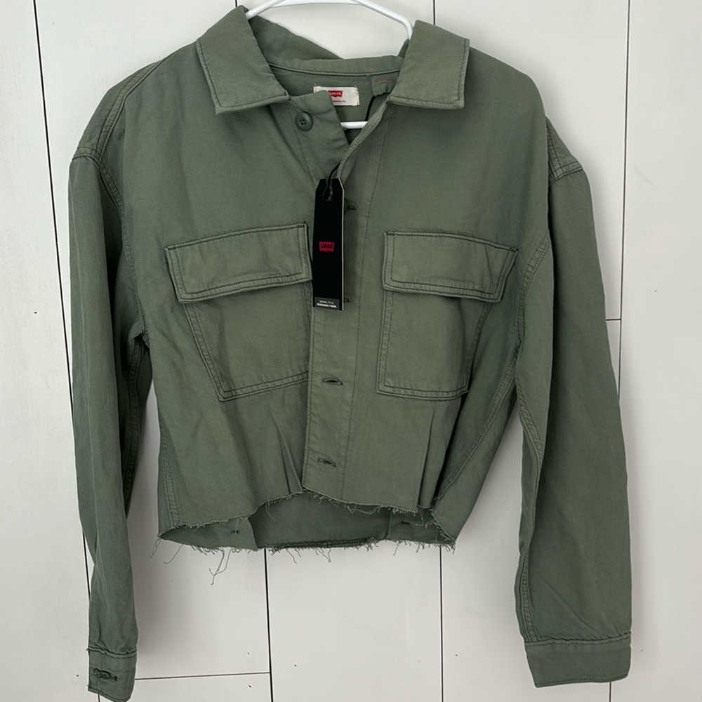 Small Green Levi’s denim jacket
